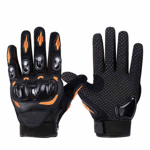 Guantes de Motociclismo Deportivos Satex al por Mayor, Resistentes al Viento, Antideslizantes, de Cuero Sintético, con Pantalla Táctil, Dedos Completos, Unisex, Todas las Tallas - Product Image 1