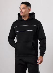 Sudadera con Capucha Deportiva, Ajustada, Impermeable y Ecológica, Personalizada al por Mayor para Hombre, con Bolsillo Delantero y Mezcla de Poliéster/Algodón - Product Image 5