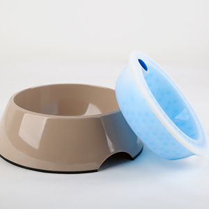 Gamelle rafraîchissante personnalisée pour animaux de compagnie, distributeur automatique d'aliments d'intérieur en mélamine, taille standard, style moderne - Product Image 2