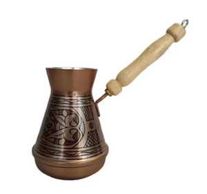 Cafetera Turca de Acero Inoxidable, Cezve, Ibrik, para Estufa, con Mango de Madera, para Cocina, Cafetería, Restaurante - Product Image 5