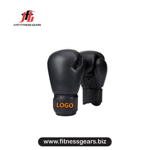 Gants d'entraînement de kick-boxing pour adultes en cuir PU avec impression de logo personnalisé, design personnalisé, unisexe, légers, sangle de poignet réglable, crochet - Product Image 3