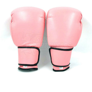 Gants de boxe en cuir de style professionnel, design respirant, sangle de poignet réglable pour les joueurs de ligue professionnelle - Product Image 2