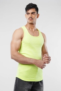 Camiseta sin Mangas para Hombre, Cuello Redondo, Diseño Único Ever Glow, Talla Grande, Transpirable, Ecológica, de Secado Rápido, Anti-Pilling, Anti-Encogimiento, Casual - Product Image 2