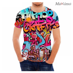 T-shirt à manches courtes en jersey respirant et écologique pour homme, style décontracté chic, polyester, blanc, OEM, marque privée, faible MOQ, directement de l'usine - Product Image 3