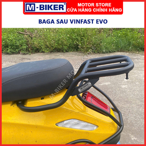 แร็คท้ายรถแบบท่อ รุ่นที่ 2 สำหรับอะไหล่และอุปกรณ์เสริมรถมอเตอร์ไซค์ VinFast Evo 200 |   เอ็ม-ไบค์เกอร์ - Product Image 2