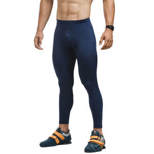 Pantalones de Compresión Deportivos para Hombre, Transpirables, con Logotipo Personalizado, Ajustados, Elásticos, para Gimnasio, Fitness y Running, en Oferta - Product Image 1