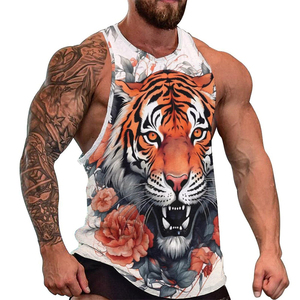 เสื้อกล้ามถักลำลองสำหรับผู้ชาย Driov แห้งเร็ว เหมาะสำหรับออกกำลังกาย ผลิตจากโพลีเอสเตอร์ 100% รับผลิตแบบ OEM ชุดออกกำลังกาย - Product Image 3