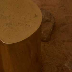 Shop Now Modern Pedestal <b>Console</b> <b>Table</b> Handmade Contemporary Design Living Room Furniture <b>Gold</b> Finish - Product Image 4
