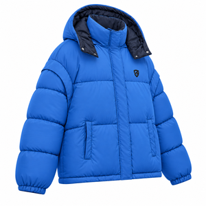 Abrigo grueso con capucha para mujer, chaqueta acolchada con cremallera para invierno, informal, de color sólido, corte holgado, la mejor ropa exterior para mujer. - Product Image 3