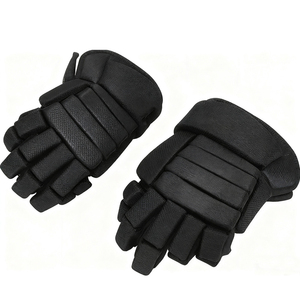 Fingerless Gym <b>Gloves</b> Black Polyester Hook And Loop Closure Unisex All Seasons Half Finger <b>Sports</b> <b>Gloves</b> 2027 - Product Image 2