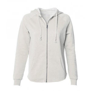Sweat à capuche unisexe en molleton 100 % coton, à fermeture éclair intégrale, avec logo personnalisé brodé, manches classiques, imprimé, séchage rapide, vente en gros - Product Image 2