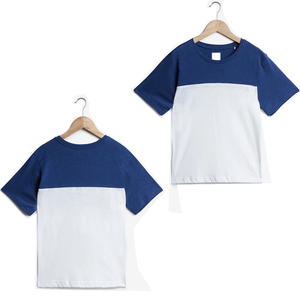เสื้อยืดแฟชั่นเด็กผู้ชาย แขนสั้น คอกลม สวมใส่สบาย ผ้าเนื้อนุ่ม เด็กๆ ใส่ได้ทุกวันในช่วงฤดูร้อน ขายส่ง - Product Image 3
