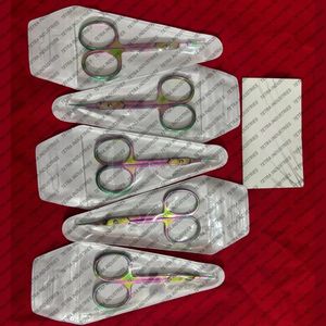 Tijeras para Cutículas Curvas Pequeñas, Tijeras para Manicura y Pedicura, Tijeras de Acero Inoxidable, Instrumento de Belleza, Tijeras de Precisión para Uñas, CE - Product Image 5