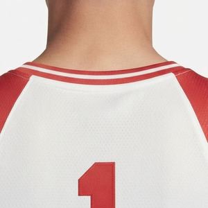 Maillot de basket-ball en mesh pour homme, personnalisable, avec col rond, pour l'entraînement - Product Image 5