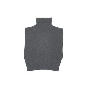 Gilet tricoté sans manches à la mode pour femmes avec style chinois régulier pour la conception OEM ODM de la saison d'automne - Product Image 2