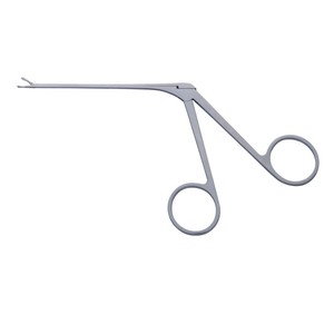 Pinzas manuales personalizadas MI-16433 para pólipos del oído medio, mandíbula de 3 mm, timpanoplastia, microcirugía de oído, acero inoxidable, certificado CE - Product Image 1