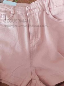 <b>Women's</b> Solid Color High <b>Waist</b> <b>Shorts</b> <b>Elastic</b> <b>Waist</b> Loose Fit Casual With Pockets Breathable Oxford Fabric - Product Image 4