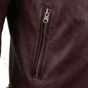 Veste de moto en cuir véritable pour homme de qualité supérieure, nouvelle arrivée, vestes de moto d'hiver, protections amovibles, personnalisables - Product Image 5