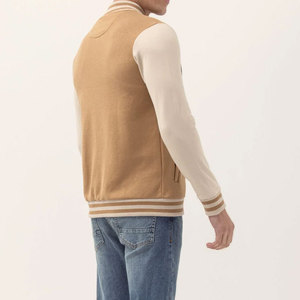 Vestes de baseball pour hommes brodées avec logo personnalisé, vestes universitaires personnalisées OEM, dernières vestes universitaires vintage de haute qualité - Product Image 3