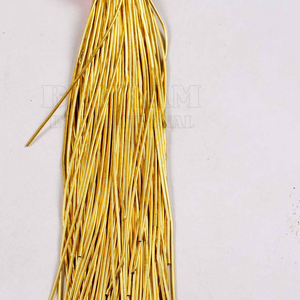 Fil de Broderie Dabka en Or de Qualité Supérieure pour la Fabrication de Bijoux et la Broderie à la Main, Matériel de Couture en Fil de Soie Français pour la Vente en Gros - Product Image 5