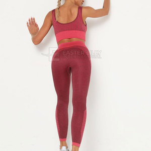Conjunto de Yoga para Mujer, Último Estilo, MOQ Bajo, Venta Directa de Fábrica, Conjunto de Yoga de Alta Calidad - Product Image 4