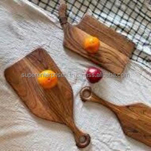 2024 respetuoso con el medio ambiente de madera Natural forma Rectangular queso pan carnicero bloque Acacia madera cortar tabla de cortar para uso en la cocina - Product Image 3
