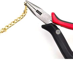 Pince à sertir en acier inoxydable pour la fabrication de bijoux (bracelets/DIY) – Légère, travail fluide, câble sécurisé de 3 pieds - Product Image 3