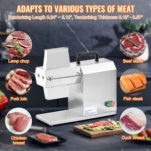 Tenderizzatore Elettrico Professionale per Carne in Acciaio Inox, Utensile da Cucina con Manico, Pinze per Pulizia e Lavorazione della Carne - Product Image 4