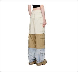 Pantalones de Pierna Recta de Cintura Alta Estilo Europeo Americano, Pantalones Casuales Holgados con Estampado para Mujer - Product Image 2