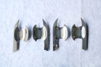 ABS Chrome Tuning Garnir Kit de couverture de lumière avant pour Toyota RAV4 2016 Kits de carrosserie Accessoire Mise à niveau
