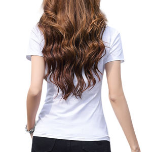 Camiseta Deportiva de Verano de Alta Calidad, Tejida en Poliéster/Algodón, Transpirable y Ecológica, para Mujer, Ideal para Golf, Jogging, Running y Uso Casual - Product Image 2