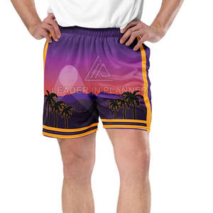 Pantalones Cortos de Malla Personalizados para Hombre, Ropa Masculina de Primera Calidad, Pantalones Cortos de Malla Personalizados para Venta en Línea - Product Image 4