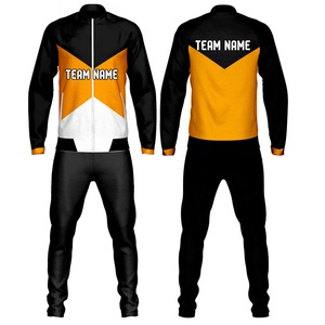 Chándal de sublimación para hombre con cremallera completa, traje de entrenamiento para hombre, que absorbe la humedad, ropa deportiva cómoda para correr y gimnasio. - Product Image 3