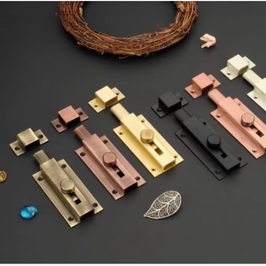 Loquet de porte en aluminium et acier inoxydable de qualité supérieure, à tige conique, pour usage professionnel, quincaillerie de luxe à prix abordable - Product Image 1
