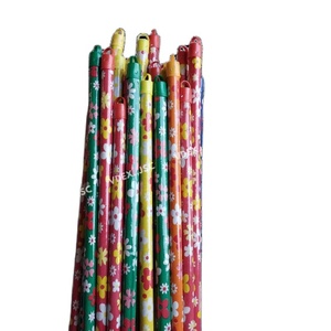 Mango de escoba de madera de eucalipto vietnamita para el hogar, 120X2,2 cm para limpieza - Product Image 1