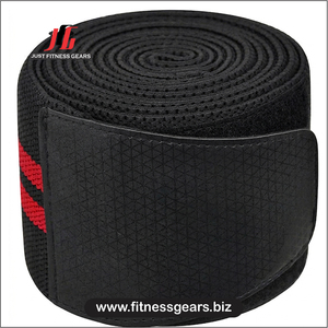 Nylon & Cotton <b>Knee</b> Sleeve-Breathable Compression with Hook & Loop Closure for Weightlifting & More (Unisex Adult) - Product Image 4