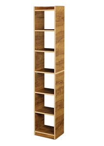 Estantería de Almacenamiento Moderna de Madera con 5 Niveles, Tipo Panel, para Hogar, Oficina, Dormitorio, Sala de Estar - Product Image 1