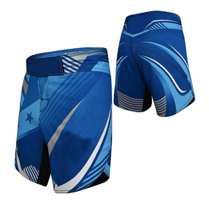 Custom Sports Apparel Club Uniform Supplier Durable Sublimation Printed <b>Grappling</b> Training Gear BJJ No Gi Rash Guard MMA <b>Shorts</b> - Product Image 3