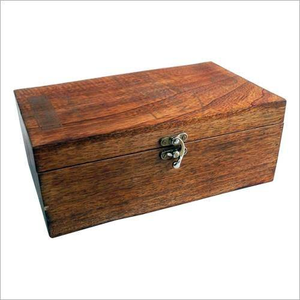 Caja de joyería de lujo hecha a medida de madera maciza sin pulir por blossom craft india - Product Image 4