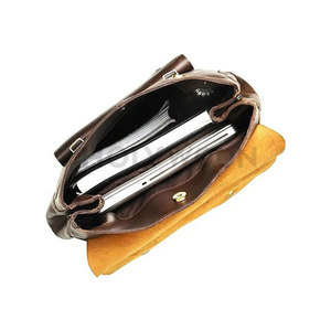 Unisex Luxury Leather <b>Backpack</b> Lightweight Zipper Spacious Interior Multiple <b>Compartments</b> Strong Build for Business Travel - Product Image 3