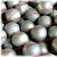 Billes de broyage en acier moulé à haute teneur en chrome et à faible teneur en chrome pour cimenteries, centrales électriques, broyeurs à boulets miniers, HRC 65, à faible taux de bris