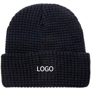 Wholesale Custom Knit Breathable <b>Waterproof</b> <b>Beanie</b> for Unisex Winter Warm Outdoor Casual Beach Business Use - Product Image 2
