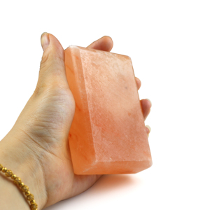 Masajeador de cuerpo de sal de Spa Himalaya Natural, cristales, piedras curativas para la ansiedad, alivio del estrés, ayuda para dormir, masajeador de pies - Product Image 1