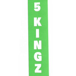 Ceinture de rugby 5Kingz Sports verte et noire, durable, écologique, légère, pour les matchs, promotionnelle, équipement de soutien pour les équipes sportives - Product Image 5