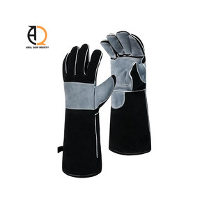 Guantes de Soldadura de Cuero Resistentes al Calor, Guantes de Seguridad para Trabajo - Product Image 2
