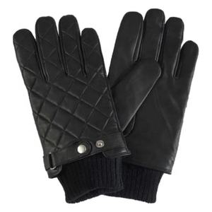 Gants d'hiver personnalisés pour femmes avec design diamanté en peau de mouton véritable pour l'extérieur Gants pour femmes décontractés et personnalisables - Product Image 4