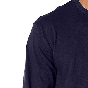 Eco Friendly Merino <b>Wool</b> V Neck Short Sleeve Anti Odor Summer Dailywear Premium T Shirt - Product Image 5