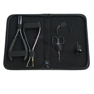 Juego de Herramientas Profesionales para Extensiones de Cabello: Removedor de Micro Anillas, Alicates de Crimpado, Agujas de Coser para Separación de Cabello en Estuche de Rexine - Product Image 6
