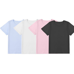 Camisetas personalizadas unisex para bebé 100% algodón, cuello redondo, transpirables, de manga corta. - Product Image 5