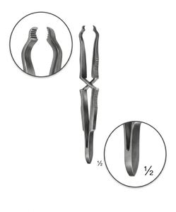 Pinza de Aplicación Wachenfeldt de 120 mm, Instrumento Quirúrgico de Acero Inoxidable - Product Image 2